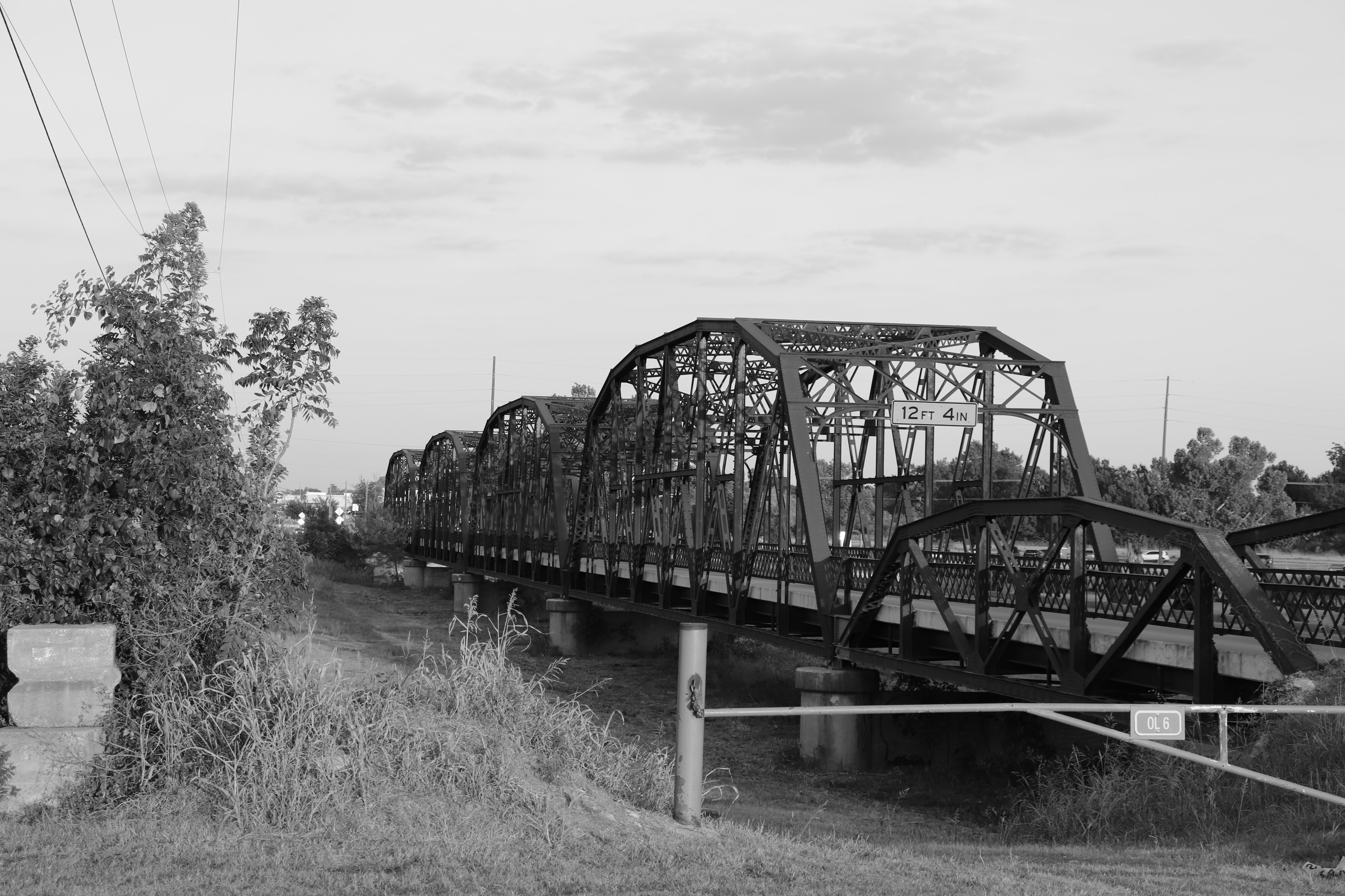 Old US-66 over North Canadian River