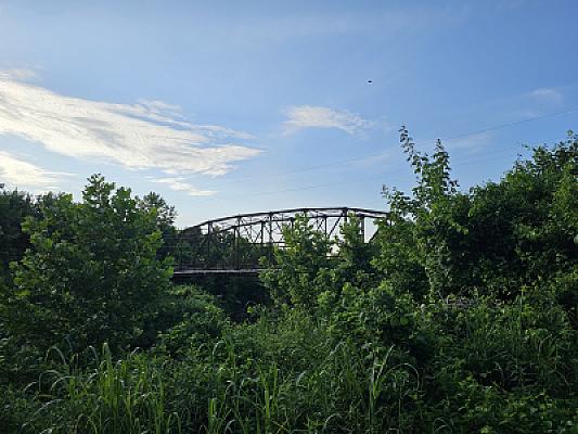 Old US-66 over Rock Creek