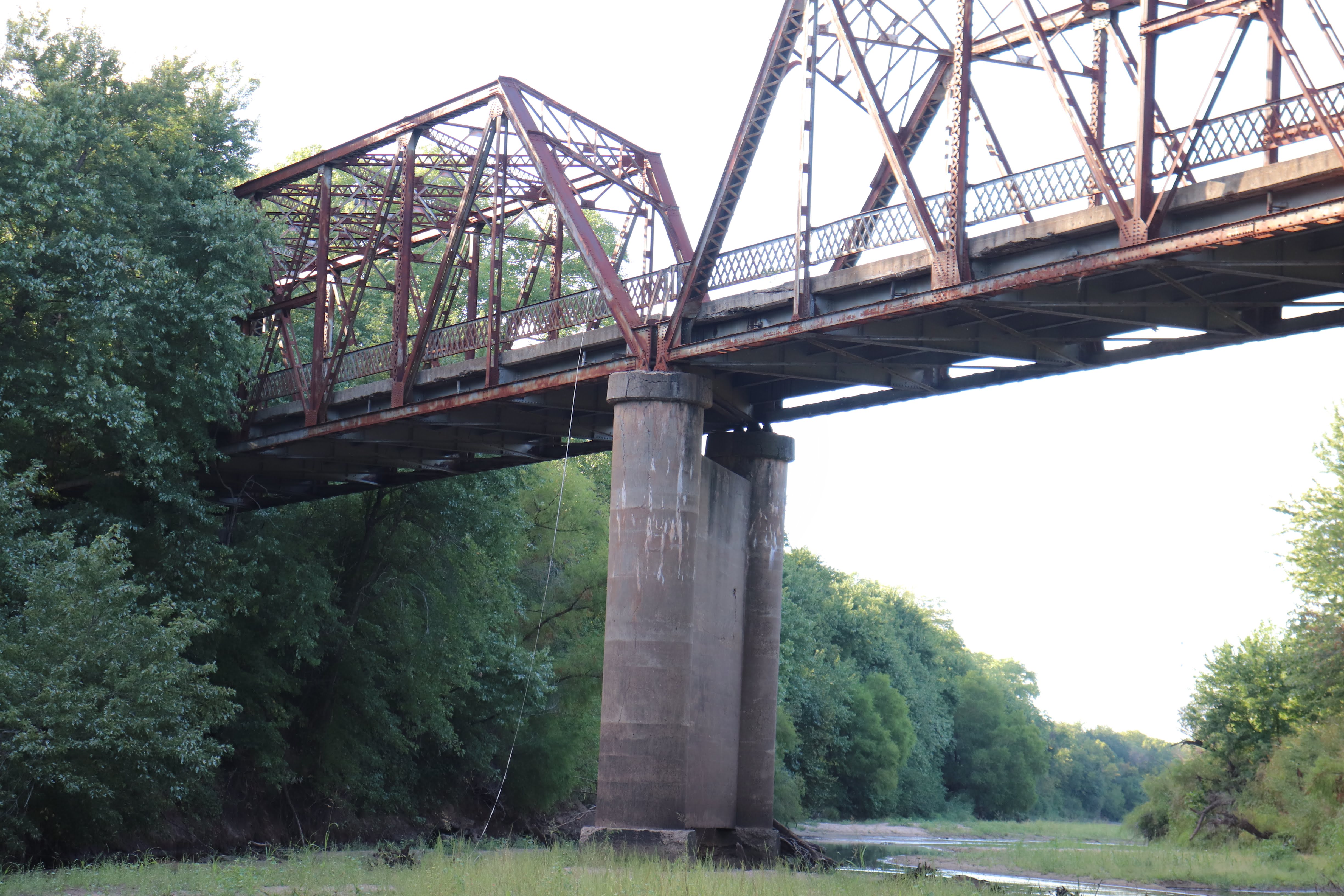 Old SH-11 over Chikaskia River